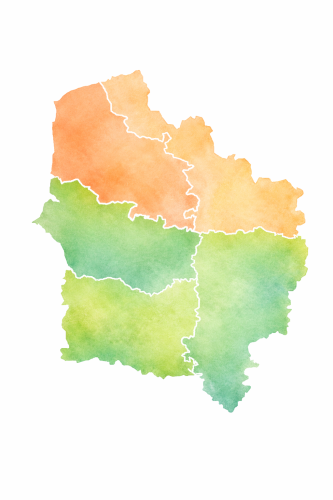 Carte des haut de france